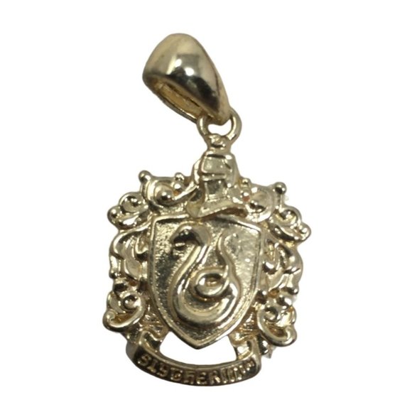 Harry Potter Other - Slytherin Harry Potter Hogwarts Gold Tone Pendant